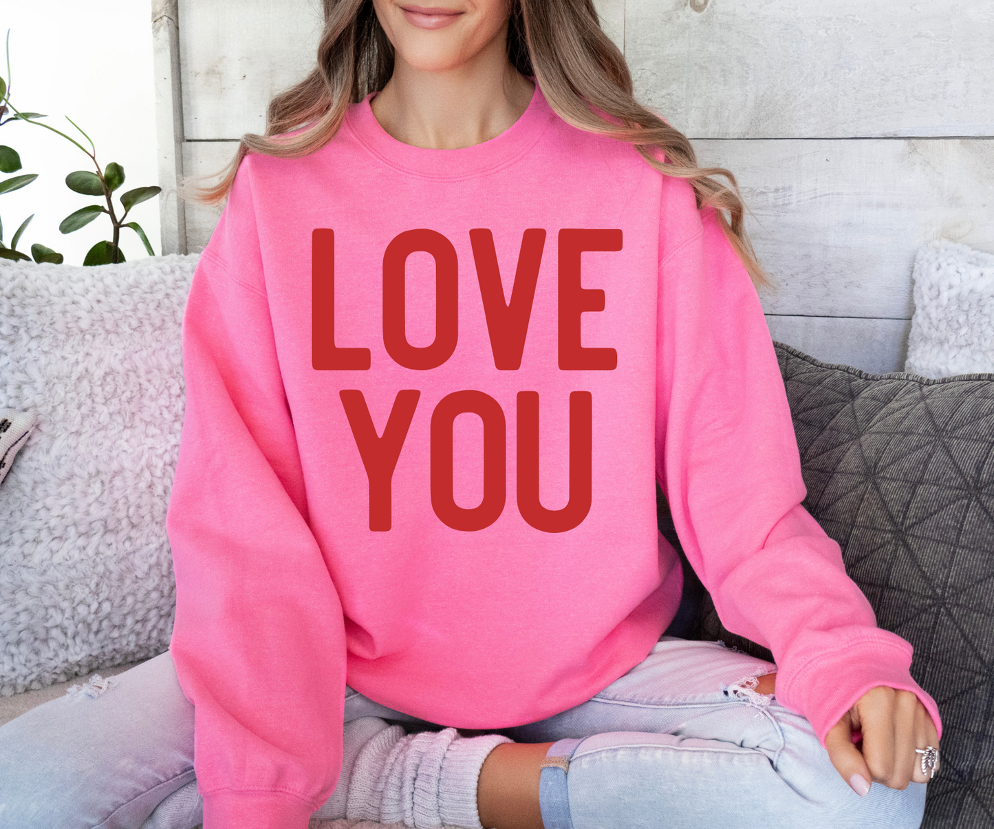 LOVE YOU - Adult Sweatshirt