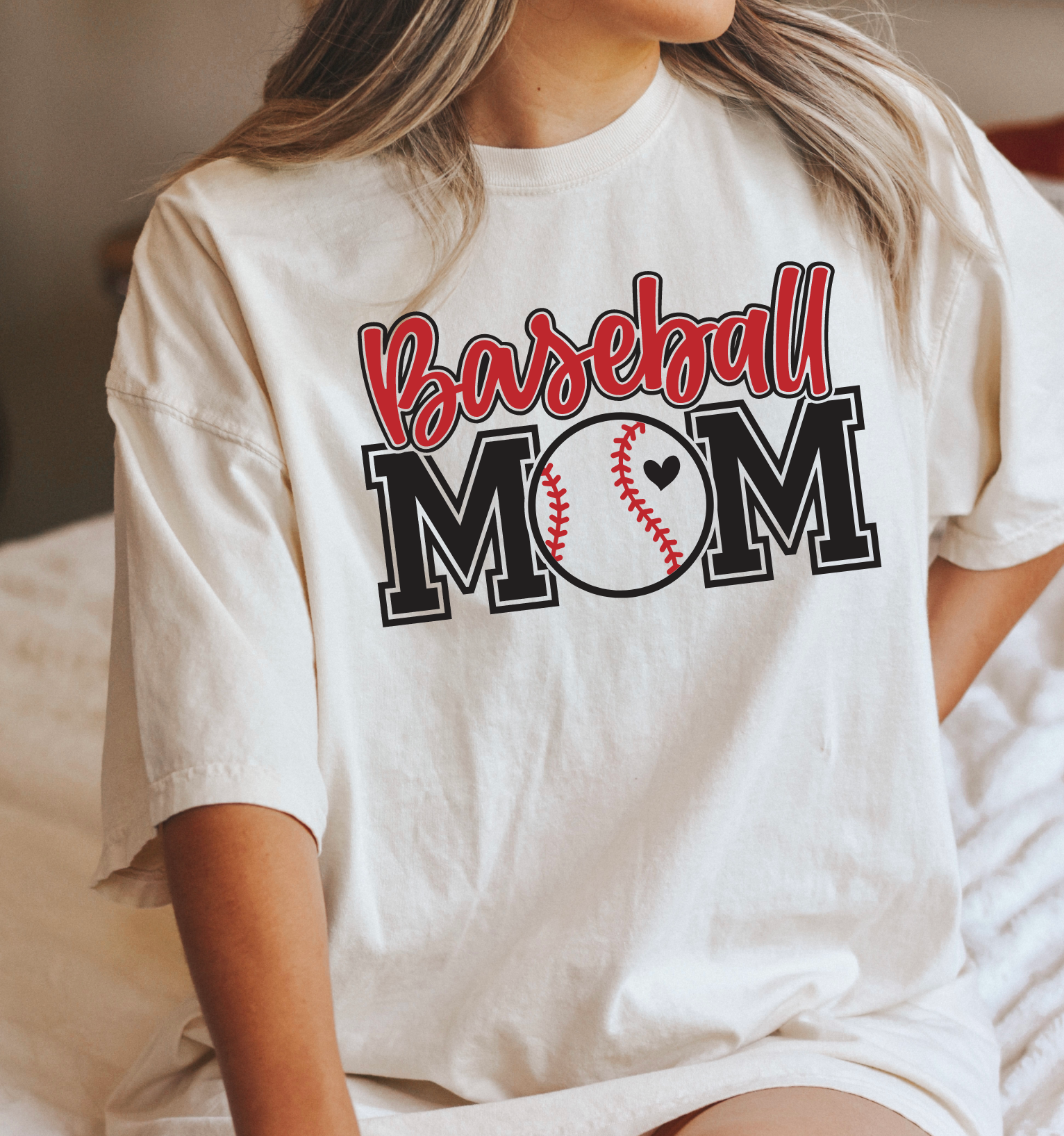 baseball mom gear Baseball Mom 3XL / Ivory / T-Shirt