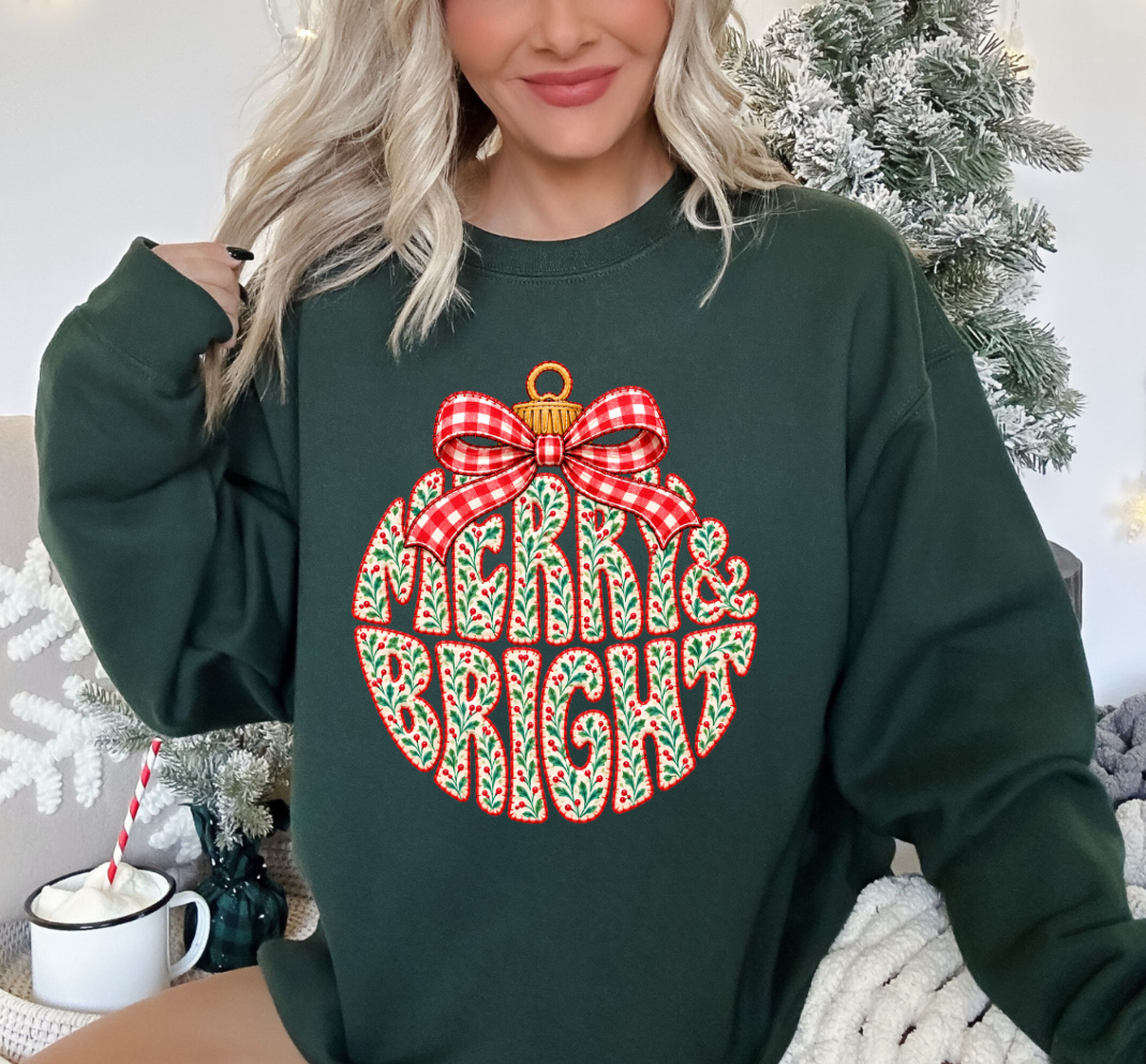 Merry & Bright Ornament