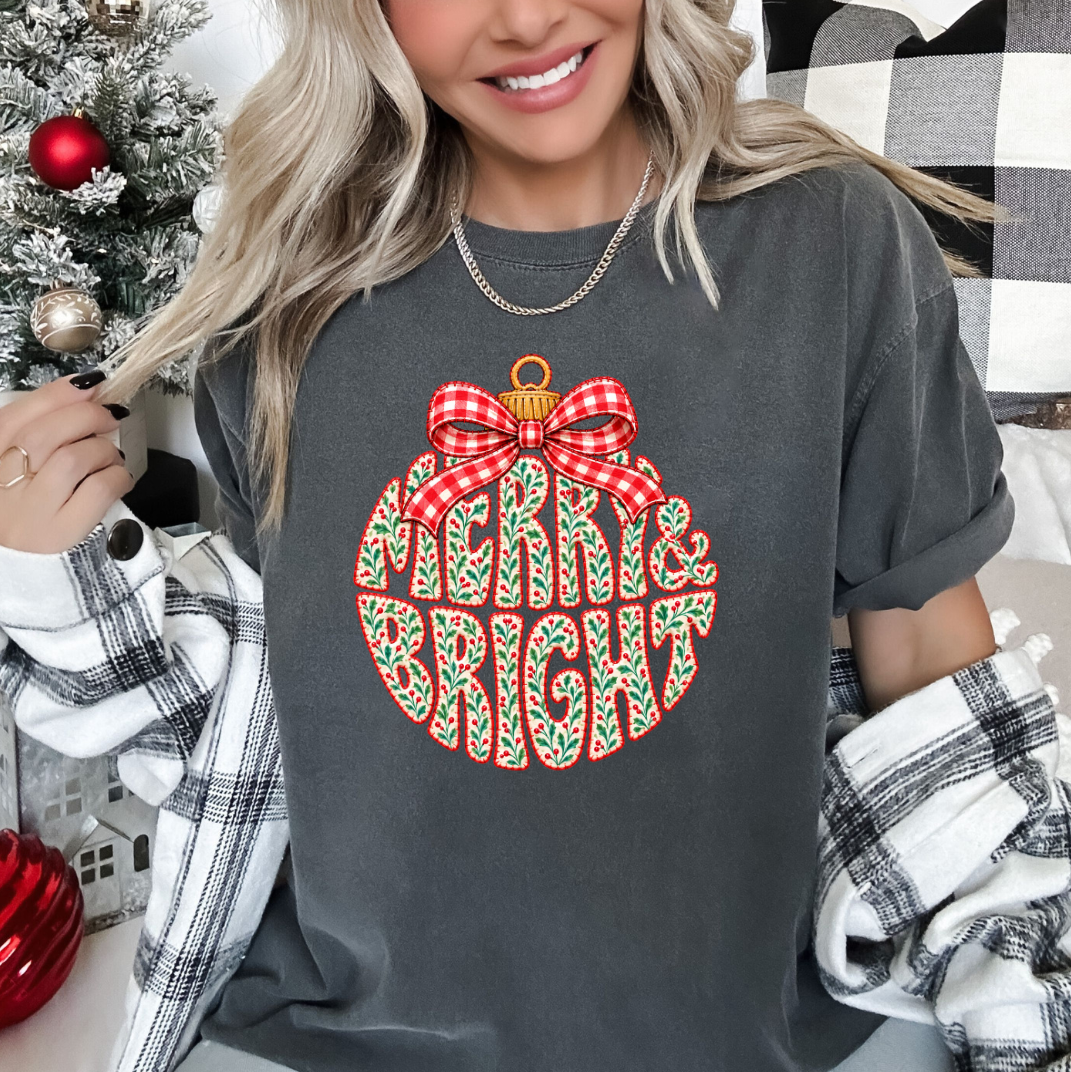 Merry & Bright Ornament