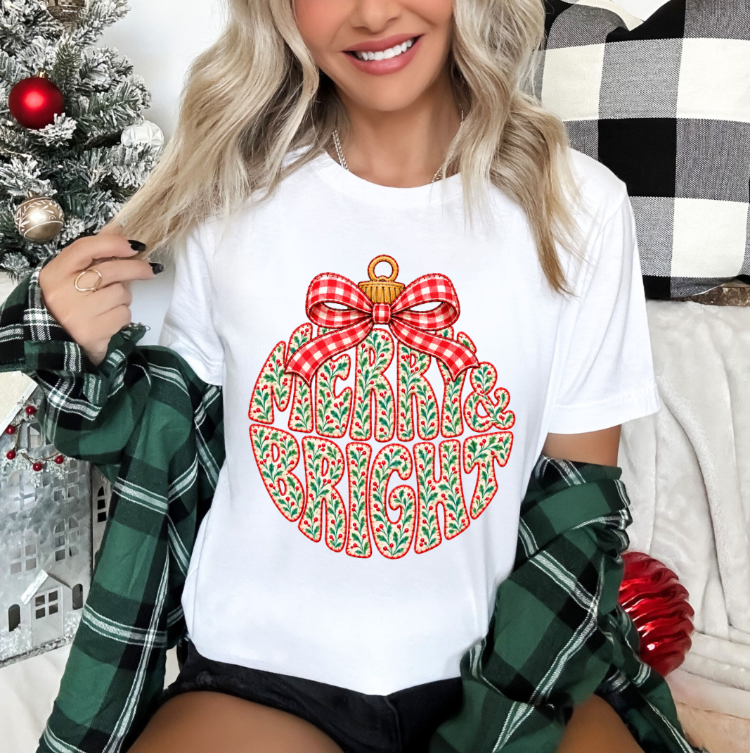 Merry & Bright Ornament