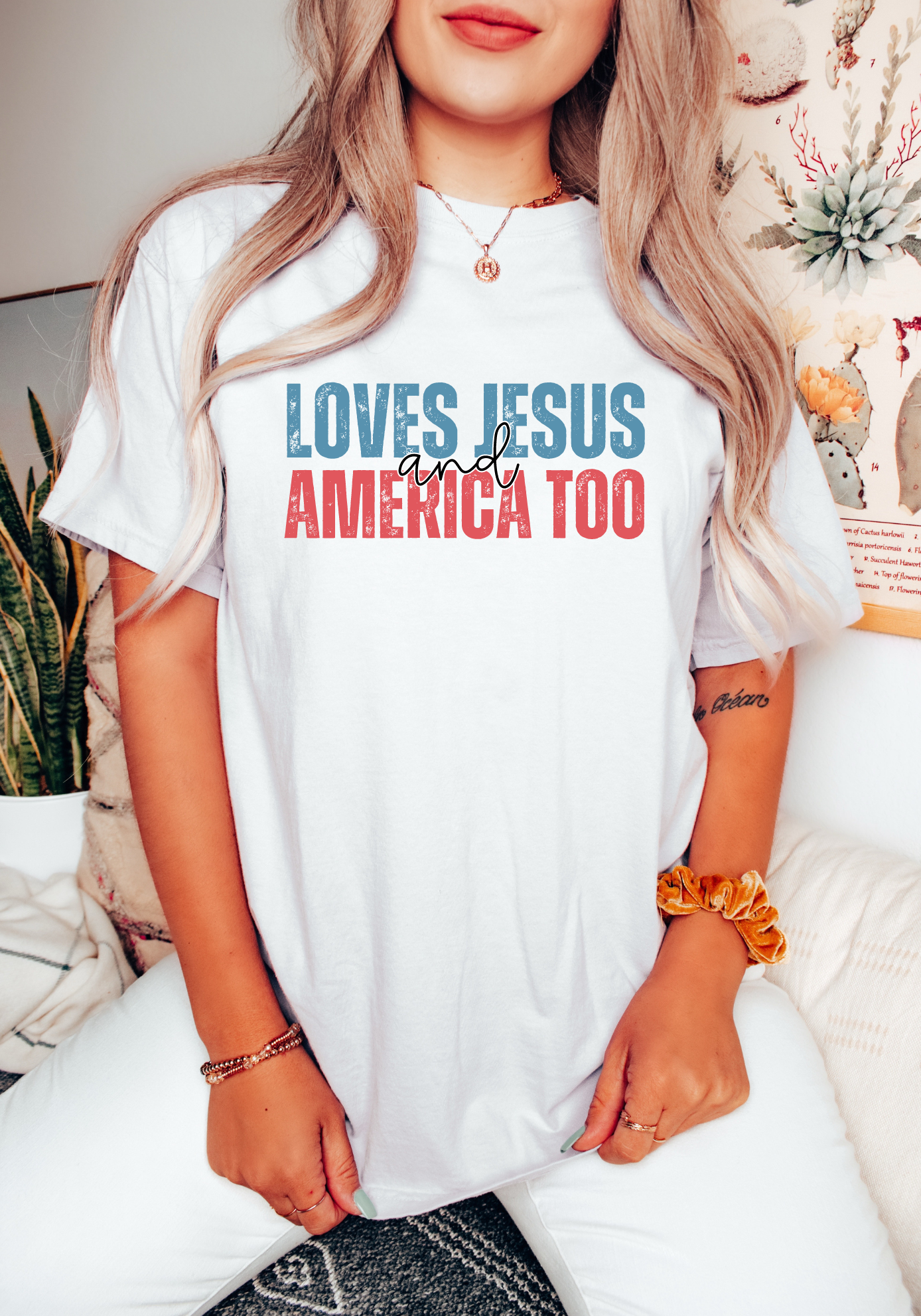 Loves Jesus & America Too