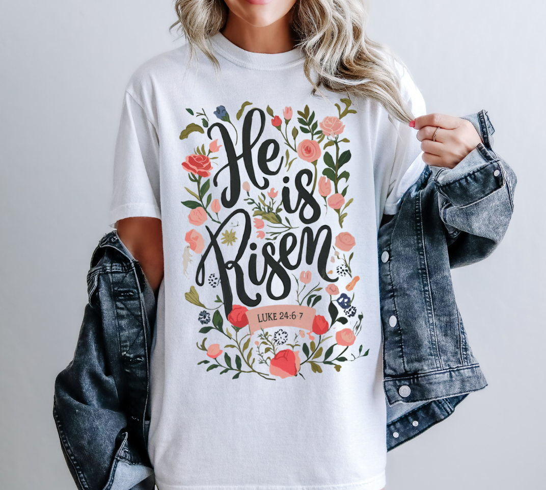 He Is Risen (Floral)
