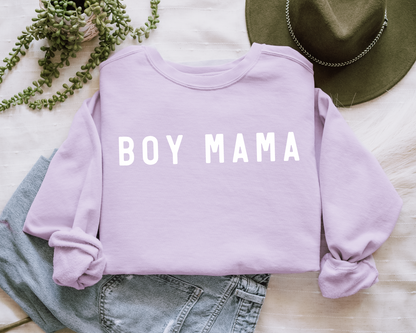 BOY MAMA - Comfort Color Sweatshirt