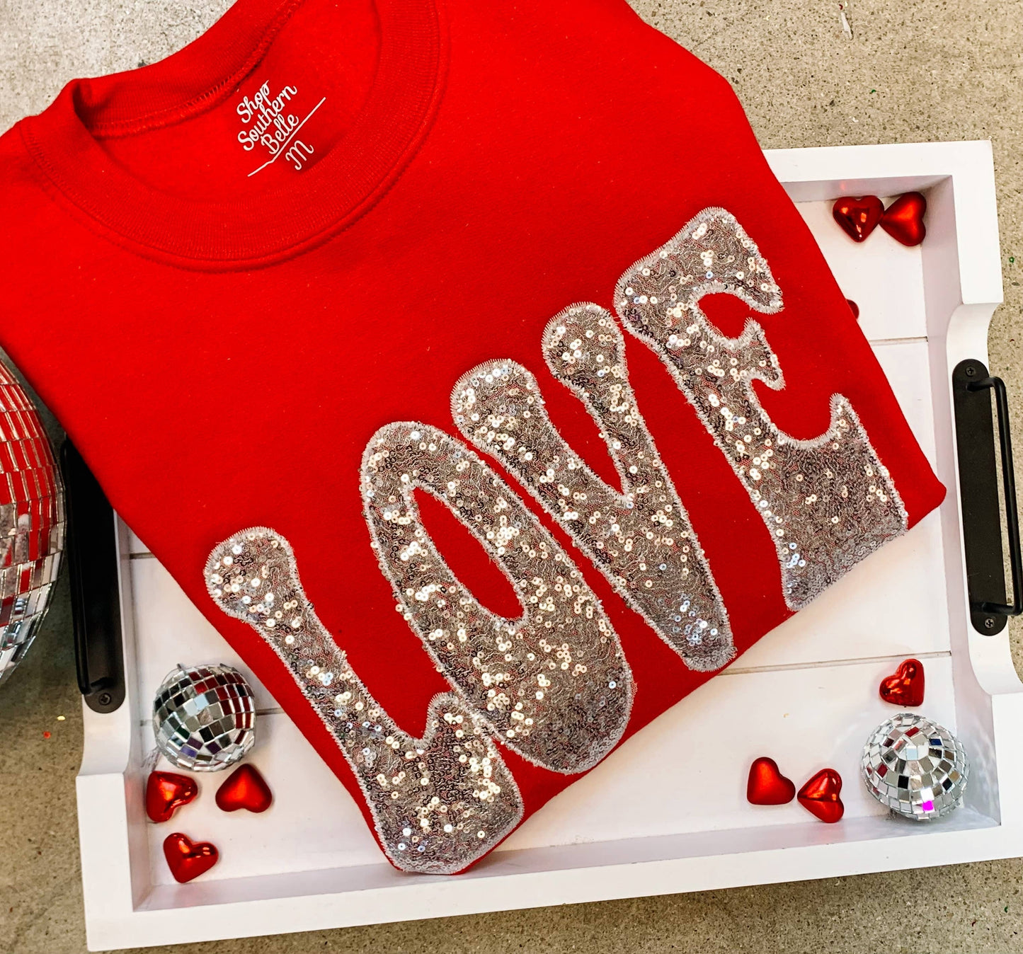 LOVE (Sequin & Embroidered)