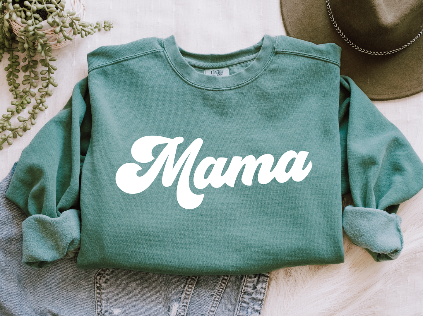 Mama - Comfort Color Sweatshirt