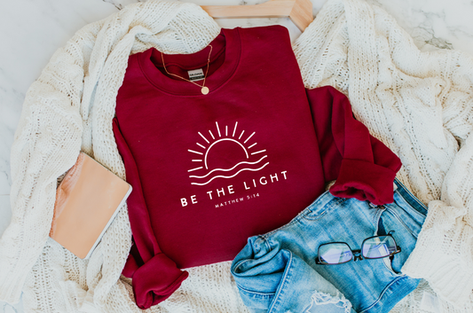 Be The Light - Crewneck Sweatshirt